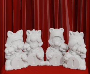Mario cat pack