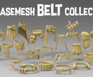 25 Basemesh belt collection