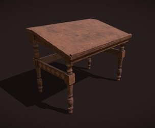 Elegant Long Writing Desk