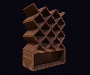 Scroll Shelf Holder