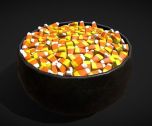 Candy Corn Bowl