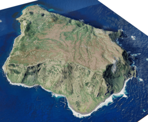 Inaccessible Island 3d Model Terrain