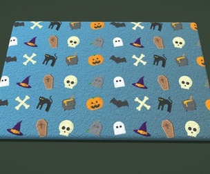 Halloween Figures Mat