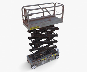Animated Electric Scissor Lift v4