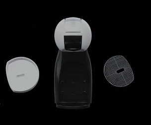 coffee maker capsule support