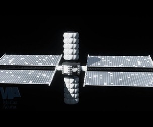 Space Station low poly