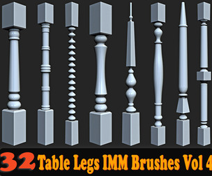 32 Table Legs IMM Brushes Vol 4