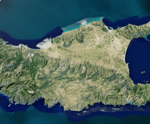 Zakynthos Island 3d Model Terrain