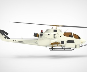 Helicopter AH-1 Cobra
