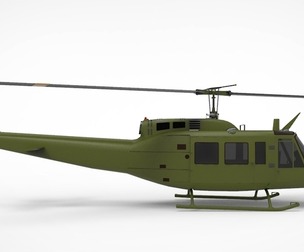 Bell UH-1 Iroquois Helicopter