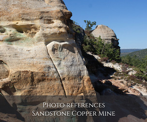 Photo reference: Sandstone Copper Mine