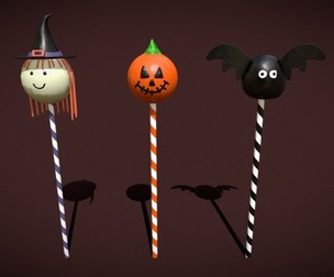 Halloween Cake Pops
