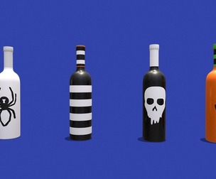 Halloween Themed Bottles