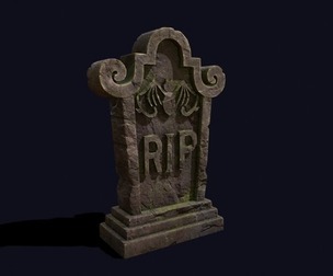 RIP Gravestone