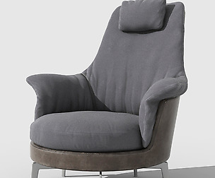 Guscioalto Light Armchair