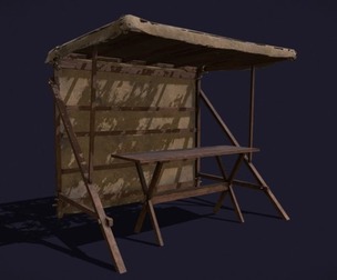 Roof with Stand