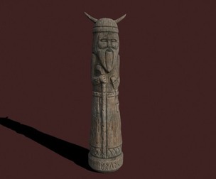 Velez Wooden Figurine