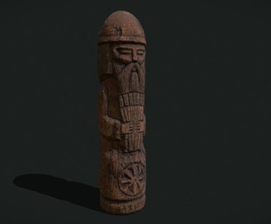Dazhbog_Old_Wooden_Figurine