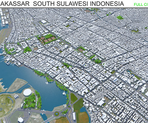 Makassar City South Sulawesi Indonesia 35km