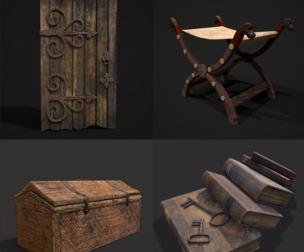 Medieval Props Mix Eight