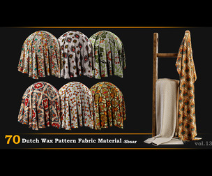 70 Dutch wax pattern Fabric material-sbsr-vol.13