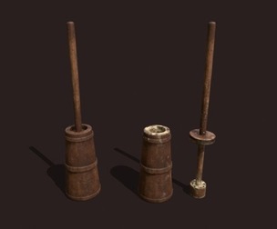 Medieval Butter Churn