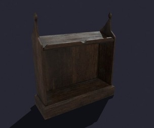 Medieval Elegant Writing Stand