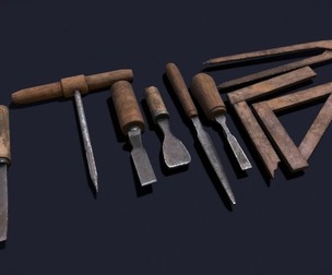 Carpenter Hand Working Tools