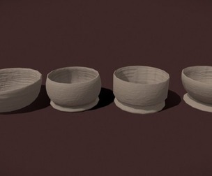Earthenware Pottery Bowls