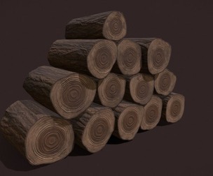 Wood Stack Logs
