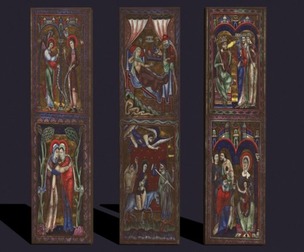 3 Medieval Manuscript Paintings