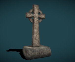 Viking Cross Gravestone