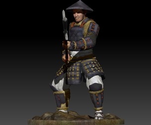 Ashigaru - Spear 3D print model