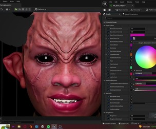 Advanced Look Dev Skin Shader - UNREAL ENGINE 5.2