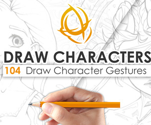 Draw Characters 104 Draw Character Gestures