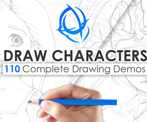 Draw Characters 110 Character Drawing Demos