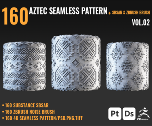 160 AZTEC SEAMLESS PATTERN - VOL 02