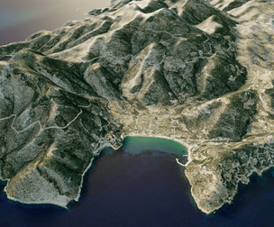 Sifnos Island 3d Model Terrain
