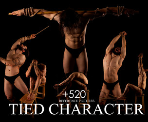 520+ Tied Character Reference Pictures