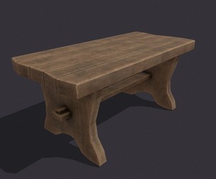 Medieval Bench