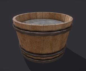 Medieval Water Bucket