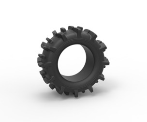 Offroad tire 84 Scale 1:25