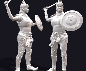Rani Durgavati Statue