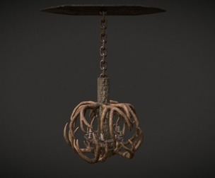Antler Chandelier