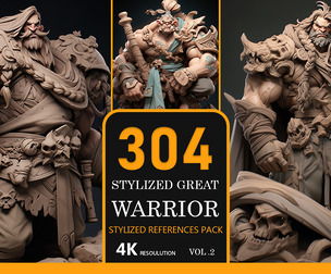 Stylized Great Warrior Vol.02