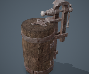 Medieval Blacksmith Vise