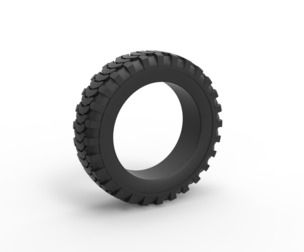 Military tire 13 Scale 1:25