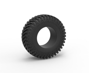 Offroad tire 88 Scale 1:25