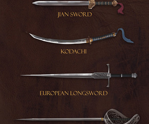 4K Hi-Res One-Handed Swords Collection Vol. 1