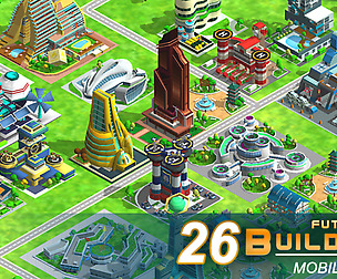Futuristic City Buildings